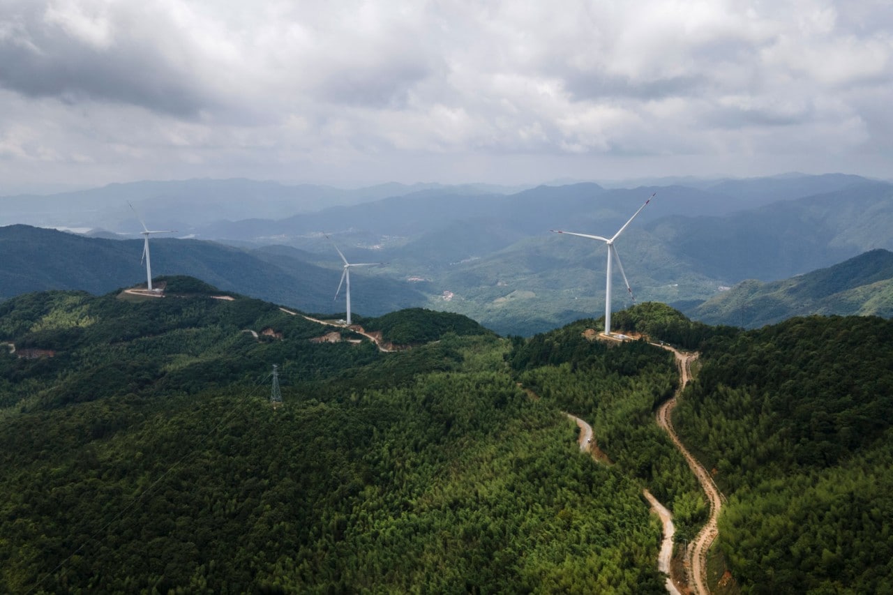 Scotiabank Net-Zero Research Fund mountain and river